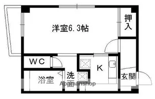 島中ビル【2階】の間取り