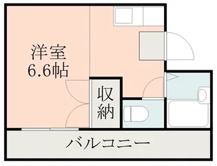 ロフティ天神【4階】の間取り