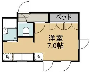 リーガルコートA【2階】の間取り