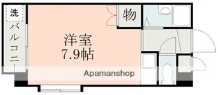 インターフェイスビル【3階】の間取り