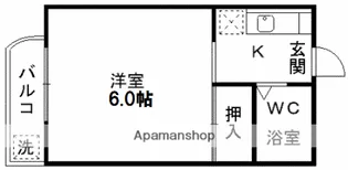 メゾン・クリームドール【2階】の間取り