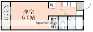 グランデール国府【1階】の間取り