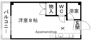 アプロード大江【3階】の間取り