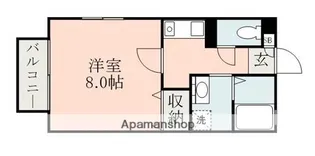 コンフォール下南部【2階】の間取り