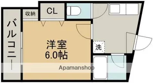 ヴィサージュ大江【2階】の間取り