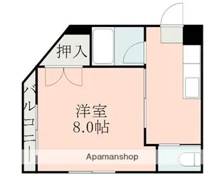 ロフティトライアングル【1階】の間取り