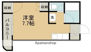 サンライズ渡鹿【3階】の間取り