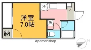 サンライズ渡鹿【1階】の間取り