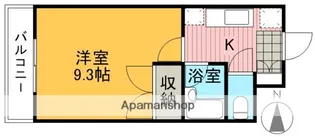 メイン石井【4階】の間取り