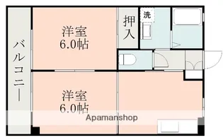 ボナパールⅡ【1階】の間取り