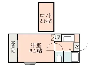 マーカス帯山【1階】の間取り