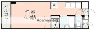 コート黒髪【7階】の間取り