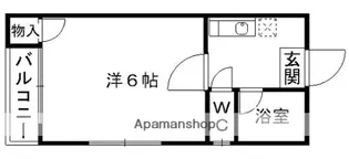カーサボルベール【2階】の間取り