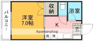 シャポー渡鹿【2階】の間取り