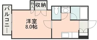 保田窪プラザマンション【4階】の間取り
