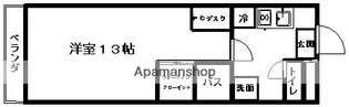 熊本県熊本市中央区大江1丁目【マンション】の間取り