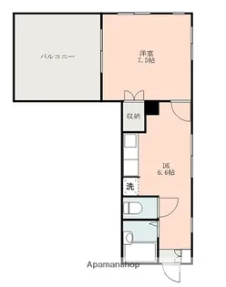 エリーナ新屋敷【4階】の間取り