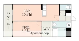 オーネスト九品寺【7階】の間取り