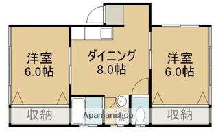 熊本県熊本市中央区水前寺3丁目【マンション】の間取り