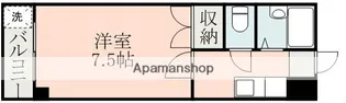 第一渡鹿ハイツ【2階】の間取り