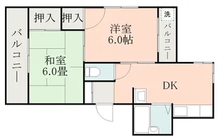 熊本県熊本市東区上南部3丁目【マンション】の間取り