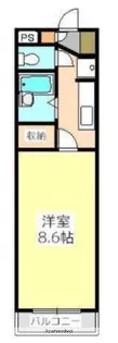 コート新屋敷【3階】の間取り