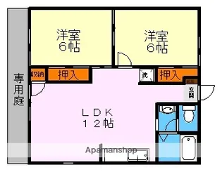 熊本県熊本市南区野田3丁目【アパート】の間取り