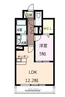 アイヴィーガーデン【2階】の間取り