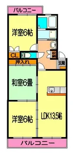 センチュリー21【403号室】の間取り