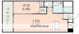S−FORT平成けやき通り【5階】の間取り