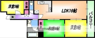 ファミール黒髪【103号室】の間取り