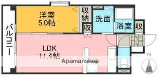 キャッスル山崎町【3階】の間取り
