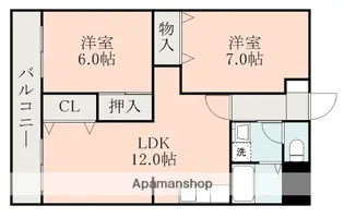 出水レジデンス【302号室】の間取り