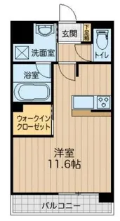 ELCIA八王寺【2階】の間取り