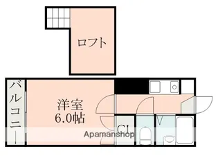 PICASSO水前寺【2階】の間取り