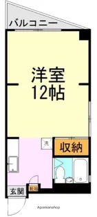 熊本県熊本市西区春日1丁目【マンション】の間取り