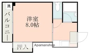 セゾン新屋敷【3階】の間取り