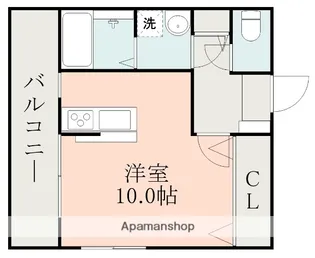 アヴァンティ大塚【1階】の間取り