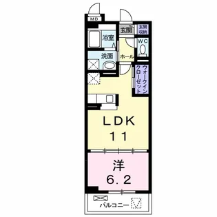ドリーム カミングⅠ【1階】の間取り