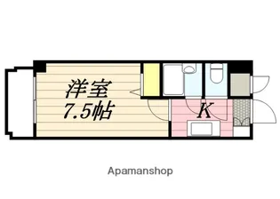 ラ・レジダンス・ド・パルム【8階】の間取り