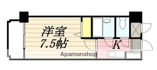 ラ・レジダンス・ド・パルム【8階】の間取り