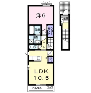 K&S【2階】の間取り