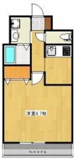 クロノス29新町【4階】の間取り