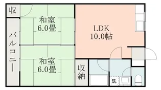 レジデンス山城【3階】の間取り