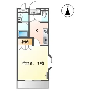 FT SHANGRIーLA【101号室】の間取り
