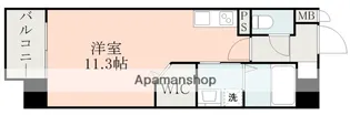 サムティ熊本RIOBRANCO【9階】の間取り