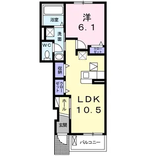 プロロジェ【1階】の間取り