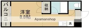 モンパレ渡鹿 B棟【2階】の間取り
