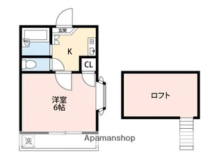 ライズ国府【1階】の間取り