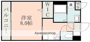 LUZ県立大学前【3階】の間取り